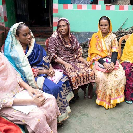 Acid Attack Survivor Group 5 Women